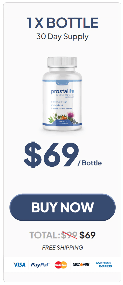 ProstaLite 1 $69/bottle